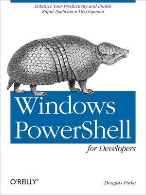 cover image of Windows PowerShell for Developers